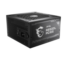 Блок живлення MSI 850W (MAG A850GL PCIE5)