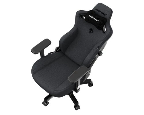 Крісло ігрове Anda Seat Kaiser 3 Fabric Size L Dark Gray (AD12YDC-L-01-GB-CF)