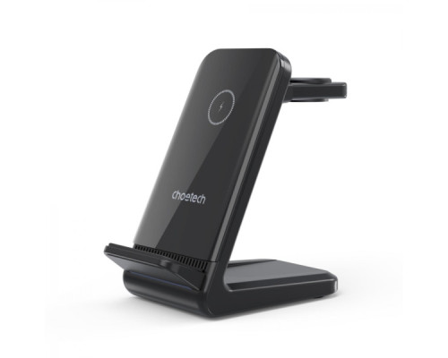 Зарядний пристрій Choetech Wireless 3-in-1 15W black (T608-F) Зарядний пристрій Choetech Wireless 3-in-1 15W black (T608-F)