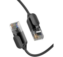 Патч-корд 0.5м, UTP cat 6 RJ-45 COPPER black Ugreen (U_70331)