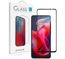 Скло захисне ACCLAB Full Glue MOTO G24/G34 Black (1283126590016)