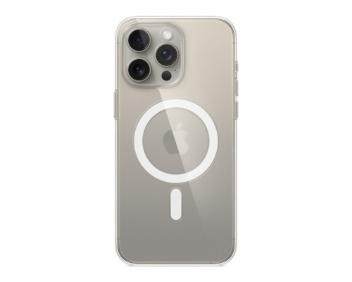 Чохол до мобільного телефона Apple iPhone 15 Pro Max Clear Case with MagSafe (MT233ZM/A) Чохол до мобільного телефона Apple iPhone 15 Pro Max Clear Case with MagSafe (MT233ZM/A)