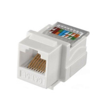 Модуль Keystone RJ45 UTP кат. 6, Slim, 110 IDC Kingda (KD-KJ2085UC6)