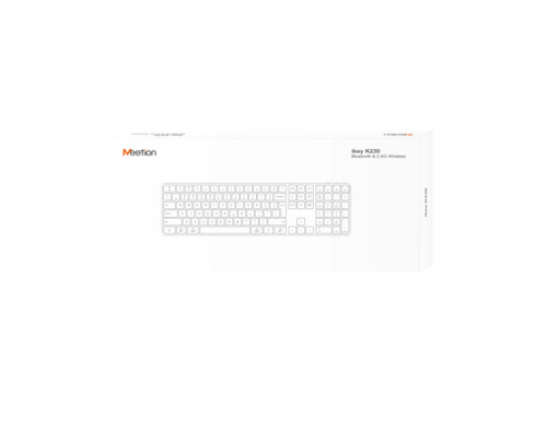 Клавіатура Meetion K230 Bluetooth/Wireless Black (MT-K230MW-A-RUA)