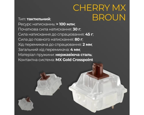 Клавіатура Ducky One 3 Cherry MX Brown UA USB Cream (DKON2108-BUAPXМAEGGC1) Клавіатура Ducky One 3 Cherry MX Brown UA USB Cream (DKON2108-BUAPXМAEGGC1)