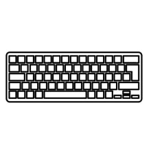 Клавіатура ноутбука Samsung 15.6" 300/305 Series/300E5A/300V5A/305E5Z белая без рамки RU (A43360)