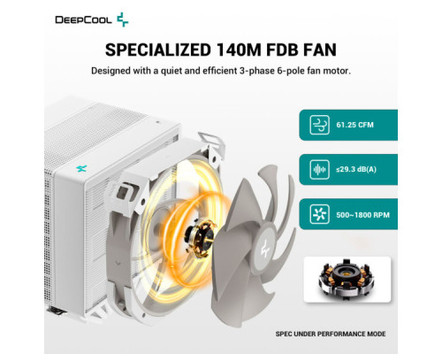 Кулер до процесора Deepcool Assassin 4S White (R-ASN4S-WHGPMN-G)