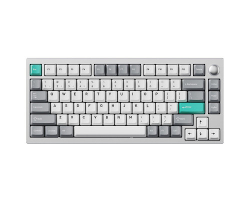 Клавіатура Lemokey P1 Pro Super Red RGB Wireless/Bluetooth/USB Space Silver (P1P-X1-UA)