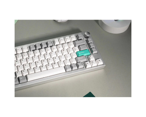 Клавіатура Lemokey P1 Pro Super Red RGB Wireless/Bluetooth/USB Space Silver (P1P-X1-UA)