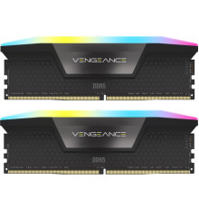 Модуль пам'яті для комп'ютера DDR5 64GB (2x32GB) 6000 MHz Vengeance RGB Corsair (CMH64GX5M2B6000C38)