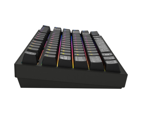 Клавіатура Dark Project ALU81 Terra Nova PBT RGB Mech G3MS Moonstone Black (DPKB_NOVA_81_ANSI_BLACK_UA)