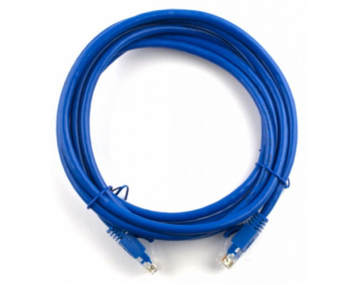 Патч-корд 25м, UTP, cat.6, CU, blue Ritar (PCR-CU6/25Be)