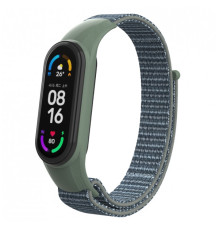 Ремінець до фітнес браслета Armorstandart нейлоновий для Xiaomi Mi Band 7/6/5/4 Military Green (ARM67845)