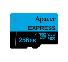 Карта пам'яті Apacer 256GB microSDXC class 10 UHS-I U3 V30 A1 Express (AP256GMCEXG3X17-RA) Карта пам'яті Apacer 256GB microSDXC class 10 UHS-I U3 V30 A1 Express (AP256GMCEXG3X17-RA)