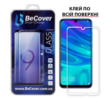 Скло захисне BeCover Full Glue & Cover Huawei P Smart 2019 White (703137)