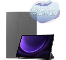 Чохол до планшета BeCover Smart Case Samsung Galaxy Tab S10 FE (SM-X520/SM-X526) 10.9" Gray (713277)