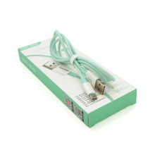 Дата кабель USB 2.0 AM to Micro 5P 1.0m KSC-723 GAOFEI Green 2.4A iKAKU (KSC-723-G)