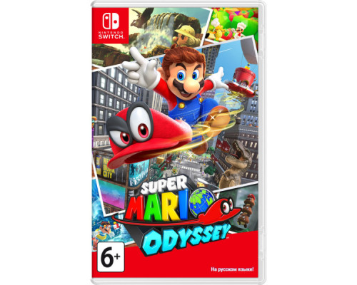 Гра Nintendo Super Mario Odyssey, картридж (045496420864)