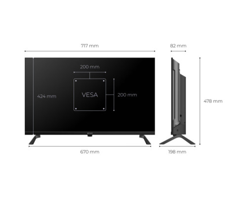 Телевізор Kivi 32H820KB