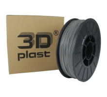 Пластик для 3D-принтера 3Dplast PLA 1.75мм, 0.85кг, gray (3DPLA17508GRE)
