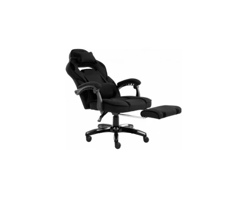 Крісло ігрове GT Racer X-2749-1 Black (X-2749-1 Fabric Black Suede) Крісло ігрове GT Racer X-2749-1 Black (X-2749-1 Fabric Black Suede)