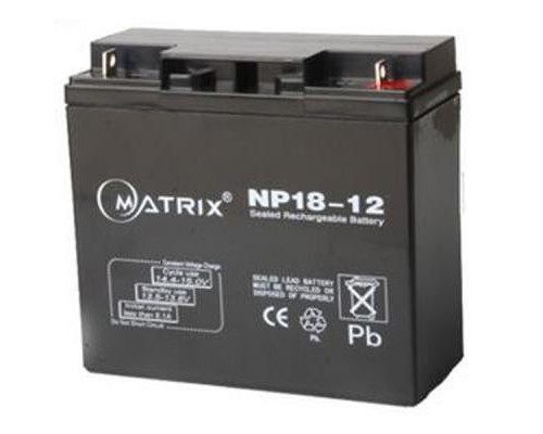 Батарея до ДБЖ Matrix 12V 18AH (NP18-12)