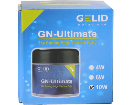 Термопаста Gelid Solutions GN-Ultimate 10W Thermal Putty 50g (TN-GN10-02)