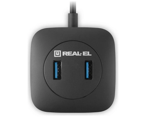 Концентратор REAL-EL CQ-407 black (EL123110011) Концентратор REAL-EL CQ-407 black (EL123110011)