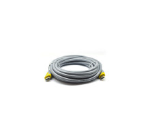 Кабель мультимедійний HDMI M to HDMI M 15.0m V2.0 gray V-LINK (YT-HDMI(M)/(M)HSV2.0-15m/16188)
