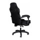 Крісло ігрове GT Racer X-6028 Black (X-6028 Fabric Black)
