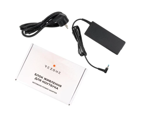 Блок живлення до ноутбуку Rezone HP 90W 18.5V 4.74A 4.5*3.0 (RZPSHP90184530)