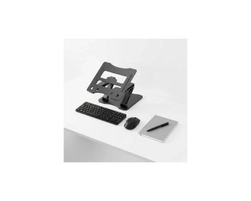 Підставка до ноутбука RTAKO RS-CP75D 3-Level ROTATING Black (6930539537286)