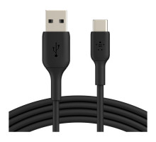 Дата кабель USB 2.0 AM to USB-C 1.0m PVC black Belkin (CAB001BT1MBK)
