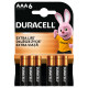 Батарейка Duracell AAA лужні 6 шт. в упаковці (5000394107472 / 81483511)