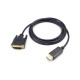 Кабель мультимедійний DisplayPort M to DVI M 3.0m Prologix (PR-DP-DVI-P-04-30-3m)