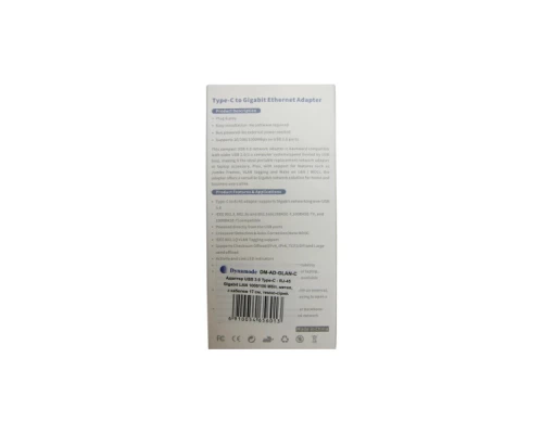 Адаптер Dynamode USB3.0 Type-C to 1000/100 Mbit/s RJ-45 (RTL8153) 0.13 m (DM-AD-GLAN-C)