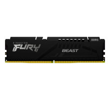 Модуль пам'яті для комп'ютера DDR5 16GB 6400 MHz Beast Black EXPO Kingston Fury (ex.HyperX) (KF564C32BBE-16)