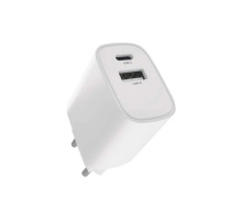 Зарядний пристрій EMOS V02B15 1xUSB-A + 1xUSB-C 15W GaN (V02B15)