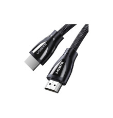 Кабель мультимедійний HDMI M to HDMI M 2.0m braided HD140 black Ugreen (80403)