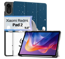 Чохол до планшета BeCover Smart Case Xiaomi Redmi Pad 2 11.0" Good Night (714625)