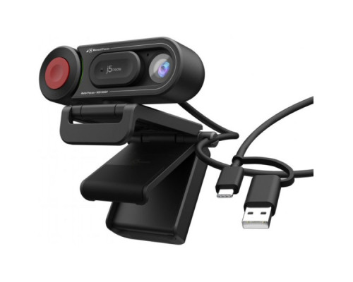 Веб-камера J5create JVU250-N Full HD USB-A/C (JVU250-N)