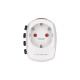 Перехідник Travel Adapter EU to US,AS,AUS,NZ,CN,AF,ME,GB,CH,IT,HK,INr EMOS (P0056N)