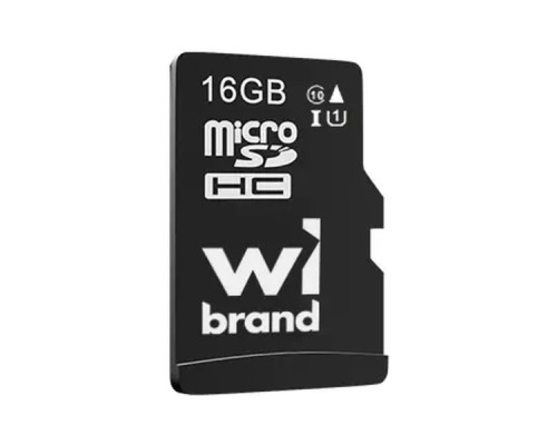 Карта пам'яті Wibrand 16GB microSD class 10 UHS-I (WICDHU1/16GB)