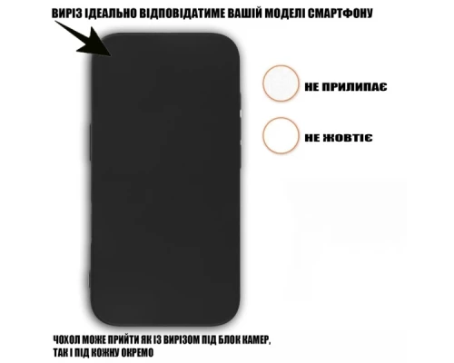 Чохол до мобільного телефона BeCover Apple iPhone 16 Plus Black (712276) Чохол до мобільного телефона BeCover Apple iPhone 16 Plus Black (712276)