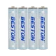 Акумулятор Beston AAA USB Type-C 400mah 1.5V Li-ion * 4 (3AC-18/AA620272)