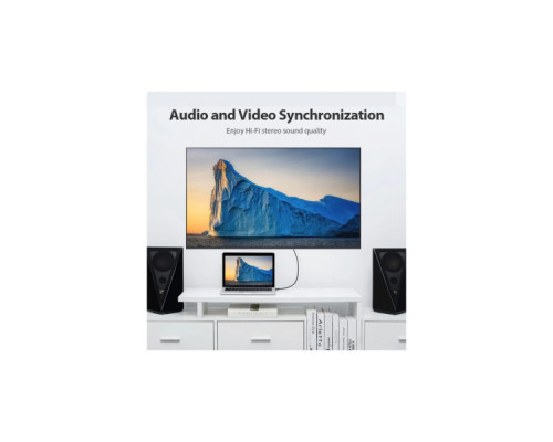 Кабель мультимедійний HDMI M to HDMI M 2.0m V2.0 4K60Hz PVC Vention (AAIBH)