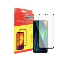Скло захисне Dengos Full Glue POCO C75 (black) (TGFG-384)