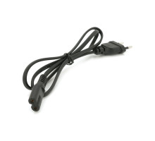 Кабель живлення C7 0.8m 0.5mm2 black Voltronic (PC-184CEE7/16-C7-CCA-1,0)