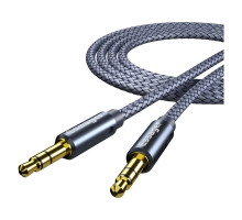 Кабель мультимедійний 3.5mm M to 3.5mm M 2.0m gray Essager (EYP35-DYA0G)