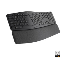 Клавіатура Logitech ERGO K860 Bluetooth/Wireless UA Black (920-010108)